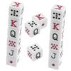 HANABASS 15pcs Acrylic Poker Dice Spain Themed Party Game Props Lightweight Dice for Board Games and Events for Fun Gatherings and Bar Use view 1