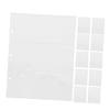 NUOBESTY 20pcs Clear Bill Bags for Banknote Storage Versatile Currency Album with Transparent Pages for Organizing Protecting Banknotes and Stamps for Collectors view 1