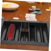 BESPORTBLE Professional Poker Chip Tray Thick Acrylic Poker Chips Storage Case Multi-function Display Organizer for Games view 4