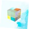 Angoily Optical Glass Cube Prism for Home Decor 20mm RGB Dispersion Lens High Clarity Optical Cube for Physics Education and Art Projects view 3