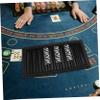 Toyvian Portable Acrylic Poker Chip Tray Transparent Storage for Chips Efficient Organization for Game Tables for Home and Night Parties Holds view 4