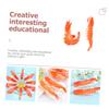 Abaodam 3sets Realistic Shrimp Food Models Lifelike Red Shrimp Props for Play Home Decoration Photography and Educational Cognitive Learning 2pcs*3 view 4