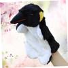 BESPORTBLE 1PC Cartoon Penguin Hand Puppet Soft Plush Animal Doll for Storytelling and Creative Play for Parents Engaging Imagination and Communication Skills view 2