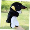 BESPORTBLE 1PC Cartoon Penguin Hand Puppet Soft Plush Animal Doll for Storytelling and Creative Play for Parents Engaging Imagination and Communication Skills view 4