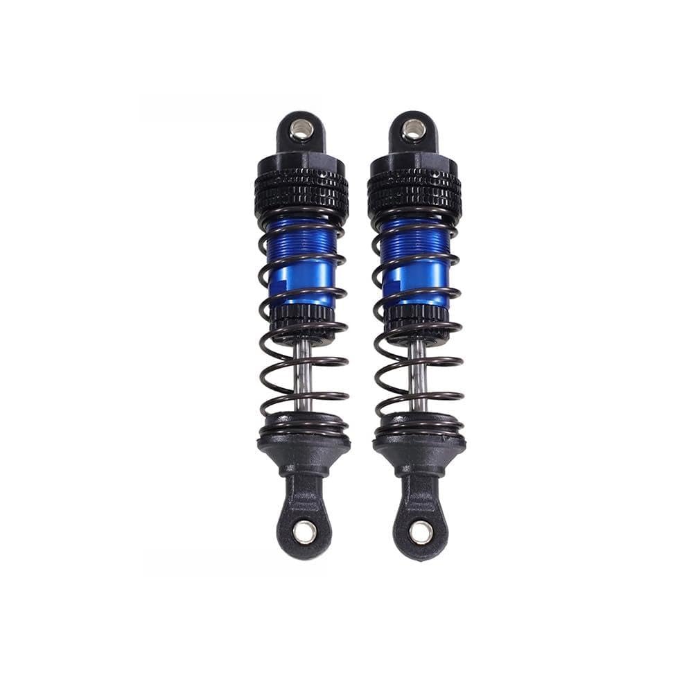 RC Car Shock Absorber 77MM for MJX Hyper 1/14 14210 14209 14301-03 1/16 16207-16210 H16 Wltoys 144001 02 10 124010 124017 124019(Dark Blue)