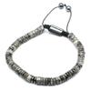 6mm Stone Hand Rope For Men Ethnic Style Simple Bracelet,Obsidian,17-28cm view 2