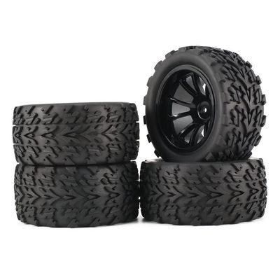 120MM 1/10 RC Monster Truck Buggy Tire Tyre Wheel Foam Inserts 12mm Hex for Traxxas Arrma Redcat HSP HPI Tamiya Kyosho