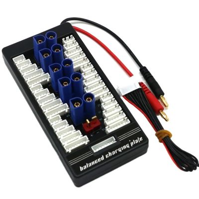 XT60 XT30 XT90 T-Plug EC3 EC5 Parallel Lipo Board Compatible with 2-6S Compatible with ISDT Q6 PL6 PL8 IMAX B6 B6AC B8 Chargers(EC5 Plug)