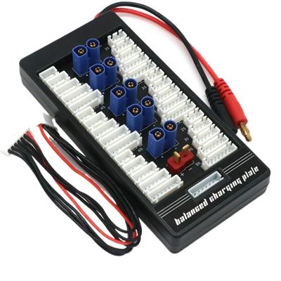 XT60 XT30 XT90 T-Plug EC3 EC5 Parallel Lipo Board Compatible with 2-6S Compatible with ISDT Q6 PL6 PL8 IMAX B6 B6AC B8 Chargers(EC3 Plug)