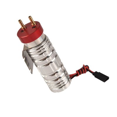 HYUDNC CNC Metal 4.8V-6V Machined Electric Fuel Pump for Nitro/Gas RC Aircraft Model