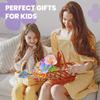 windpaint DIY Fabric Flower Bouquets Toys Accessories, DIY Craft Kits Flowers Accessories for Toddler Kids,Birthdays Gifts (Colorful) view 3
