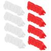 VICASKY 60pcs Mini Traffic Fences and Road Signs Realistic Simulation Roadblocks for Miniature Landscape for Racing Tracks and Drift Scenes Enhances Traffic Safety Awareness view 1