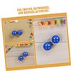 KOMBIUDA 20pcs Raffle Bingo Balls Blue Hollow Gaming Spheres for Party Games Prize Draws and Group Activities Easy Setup No Tools Required view 3
