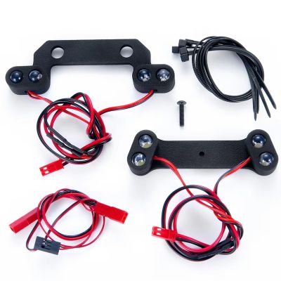 RC Car Spotlight Kits for E-Revo 2.0 86086-4 1/8 1/10 Front Rear Light Spotlight Taillight Lamp RC Crawler for Buggy Car Upgrade Accessories