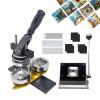 SHAHRYAR Square Photo Badge Magnet Maker Machine,Photo Magnet Maker Machine,for Personalized Decoration, DIY, Cultural and Creative Production,with 100 Sets of Consumables view 1