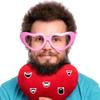 1000+PCS Black Moustache Stickers Party Favors-Beard Sticker Party Supplies Decorations Musician Birthday Party Gifts view 4