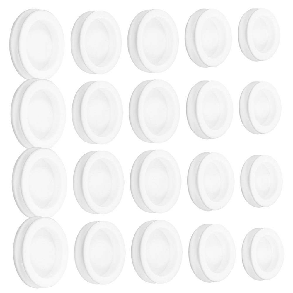 ARTIBETTER 50pcs Silicone Plug for Piggy Banks Round Stopper for Money Storage Jars Versatile Replacement Caps Multiple and Stylish Coin Bank Sealing