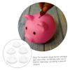 ARTIBETTER 50pcs Silicone Plug for Piggy Banks Round Stopper for Money Storage Jars Versatile Replacement Caps Multiple and Stylish Coin Bank Sealing view 3