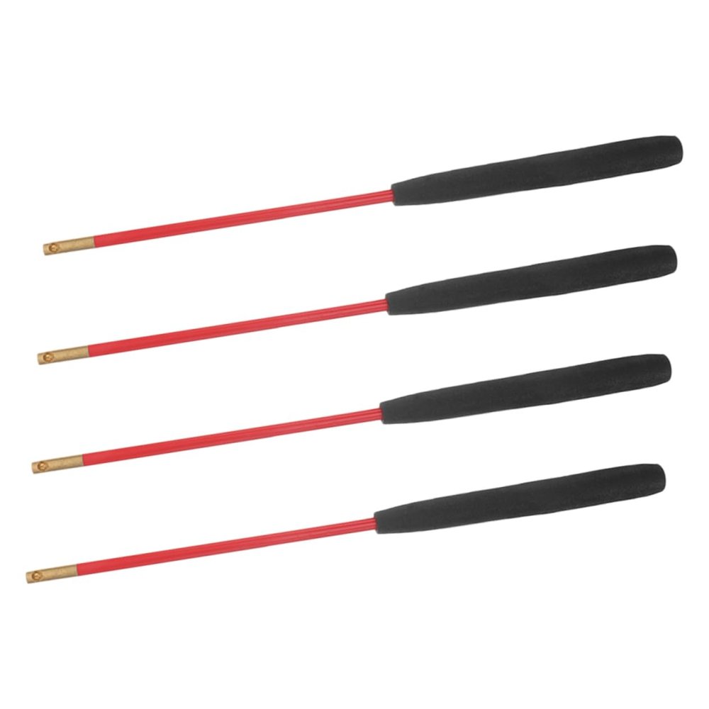 BESPORTBLE 2 Pairs Slip Diabolo Sticks with Solid Rods Juggling Accessory for Traditional Diabolo Balance with Head Easy String Attachment