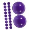 LABRIMP 20pcs Unique Openable Design Plastic Hollow Balls Raffle Game Props for Parties Team Building Candy Storage view 1