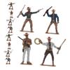 BESPORTBLE 12pcs Wild West Cowboy Figures American Sculptures for Party Favors Educational Play Character Model for Parents view 1