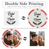 100-1000 Custom Plastic Poker Chips,Personalized Your Image or Text, Custom Tokens for Bar, Casino Night, Events view 4