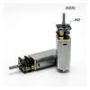 050 Gear Electronic Starter DC 3V 5V 6V 9V 12V 118RPM Slow Speed Full Metal Gearbox Gear Reduction Electronic Starter DIY Lock Smart Car Robot view 3