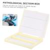 ABOOFAN 2pcs Microscope Slide Holder Storage Box Slide Slots Organizing Case for Specimens view 3