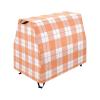Qilmy Orange Buffalo Plaid Kids Water Table Cover, Duty Waterproof Patio Table Covers for Outdoor Toddler Splash Tables, UV Resistant & Dustproof Play Table Protector, Cover Only view 1