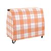 Qilmy Orange Buffalo Plaid Kids Water Table Cover, Duty Waterproof Patio Table Covers for Outdoor Toddler Splash Tables, UV Resistant & Dustproof Play Table Protector, Cover Only view 2