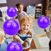 CZBRO 6PCS Bouncy Balls for Kids Toddlers, 12 Inch Sensory Balls Spiky Massage Stress Ball Bulk with Air Pump, Indoor Outdoor Sports Sensory Toys & Party Favors(Purple) view 4