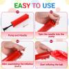 CZBRO 6PCS Bouncy Balls for Kids Toddlers, 12 Inch Sensory Balls Spiky Massage Stress Ball Bulk with Air Pump, Indoor Outdoor Sports Sensory Toys & Party Favors(Red) view 3