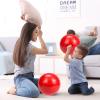 CZBRO 6PCS Bouncy Balls for Kids Toddlers, 12 Inch Sensory Balls Spiky Massage Stress Ball Bulk with Air Pump, Indoor Outdoor Sports Sensory Toys & Party Favors(Red) view 4