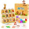 Air Dry Clay Kit - Animal Theme, Modeling Clay for Kids, DIY Model Magic Clay with Sculpting Tools and Tutorials, 12 Boxes Molding Clay, Ultra Light, Soft & Non-Sticky, Arts and Crafts Gift for Kids view 1