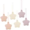 6 Pcs Silicone Pacifier Holder Case Safe and Soft Material Pacifier Pouch Portable Pacifier Case Protective Pacifier Storage Case Easy to Clean for Diaper Bag Stroller view 1