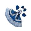1/3 BJD Doll Princess Dress Outfit Lolita Fashion Costume for 23.62 Inch Dolls Photo Props Gift- Dark Blue view 1