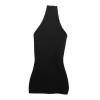 1/6 Scale Bodycon Dress Mini Short Summer Dress for 12 Inch Woman Figures Accessory Costume Doll Fashion Collectible- Black view 1