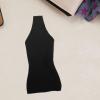 1/6 Scale Bodycon Dress Mini Short Summer Dress for 12 Inch Woman Figures Accessory Costume Doll Fashion Collectible- Black view 2