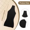 1/6 Scale Bodycon Dress Mini Short Summer Dress for 12 Inch Woman Figures Accessory Costume Doll Fashion Collectible- Black view 3
