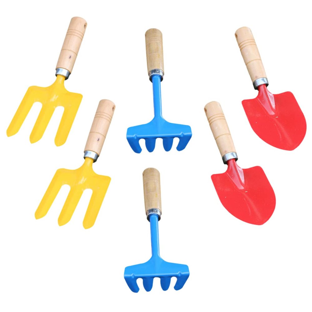 KESYOO 2sets Gardening Kit for Boys and Girls Boys and Girls Tool Shovel Rake for Year Old Toddlers Outdoor Play
