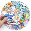 100PCS Airplane Cartoon Stickers for Teenage Kids Boys and Girls,Transportation Waterproof Stickers for Water Bottle Laptop Phone Tablet Skateboard Refrigerator Journal Guitar Luggage Skateboard view 2