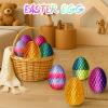 3D Printed Dragon Eggs - 6PCS Mini Articulated Crystal Dragon Set with Hidden Dragons Inside, Fun Fidget Toys, Birthdays, Decorations Gifts IndoorOutdoor, Party Favors view 3