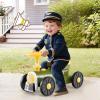 HONEY JOY Ride On Push Car for Toddlers, Classic Ride On Train Foot-to-Floor Sliding Car w/Steering Wheel, Sound & Under Seat Storage, No Batteries, Retro Kids Ride On Toys for Boys and Girls (Green) view 2