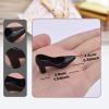1/6 BJD Doll Shoes High Heeled Shoes for 12 Inch Figures, Realistic Mini High Heels Fashion Dress Up Accessories- Black view 2