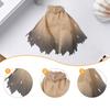 1/12 Scale Action Figure Cape Doll Costume Fashion Mini Unisex Dress Up Miniature Clothing for 6 Inch Figures- Desert Yellow view 2
