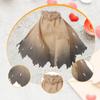 1/12 Scale Action Figure Cape Doll Costume Fashion Mini Unisex Dress Up Miniature Clothing for 6 Inch Figures- Desert Yellow view 3
