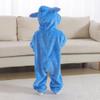 Unisex Baby Flannel Romper Animal Onesie For Toddler Costume Hooded Cartoon Outfit view 2