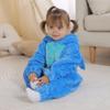 Unisex Baby Flannel Romper Animal Onesie For Toddler Costume Hooded Cartoon Outfit view 4