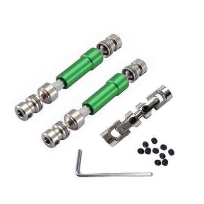 3 Piece Metal Drive Shaft Upgrade Parts Compatible with 1 12 Scale RC Cars Models MN128 MN86 MN86S MN86K MN86KS MN G500(Green)