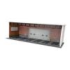 1/64 Scale Model Car Display Case - DIY Assembly Garage Diorama with Dustproof Acrylic Cover for Toy Car Storage and Decoration- Style a view 1